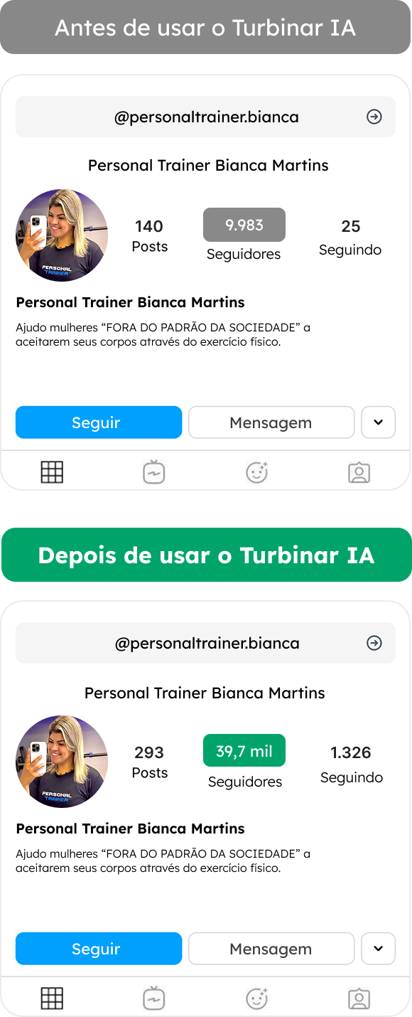 Personal Trainer Bianca Martins - turbinar-consiga-seguidores-reais-no-instagram-usando-ia-mobile